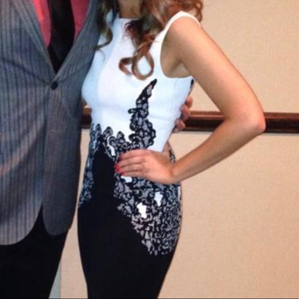 BCBG body con cocktail dress